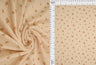 1 Yard Small Flower Ditsy Pointelle Knit Fabric, Cotton Style Stretch 61/63 Inches Wide