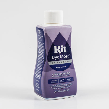 Rit DyeMore Synthetic Fiber Dye - Royal Purple - 7oz Bottle