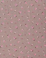 Pointelle Knit Ditsy Print Fabric
