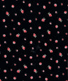1 Yard Soft Cotton Style Small Flower Ditsy Pointelle Knit Fabric 61/63 Inches Wide