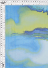 1 Yard Digital Abstract Mesh Fabric, 54? Wide Polyester Spandex Blend