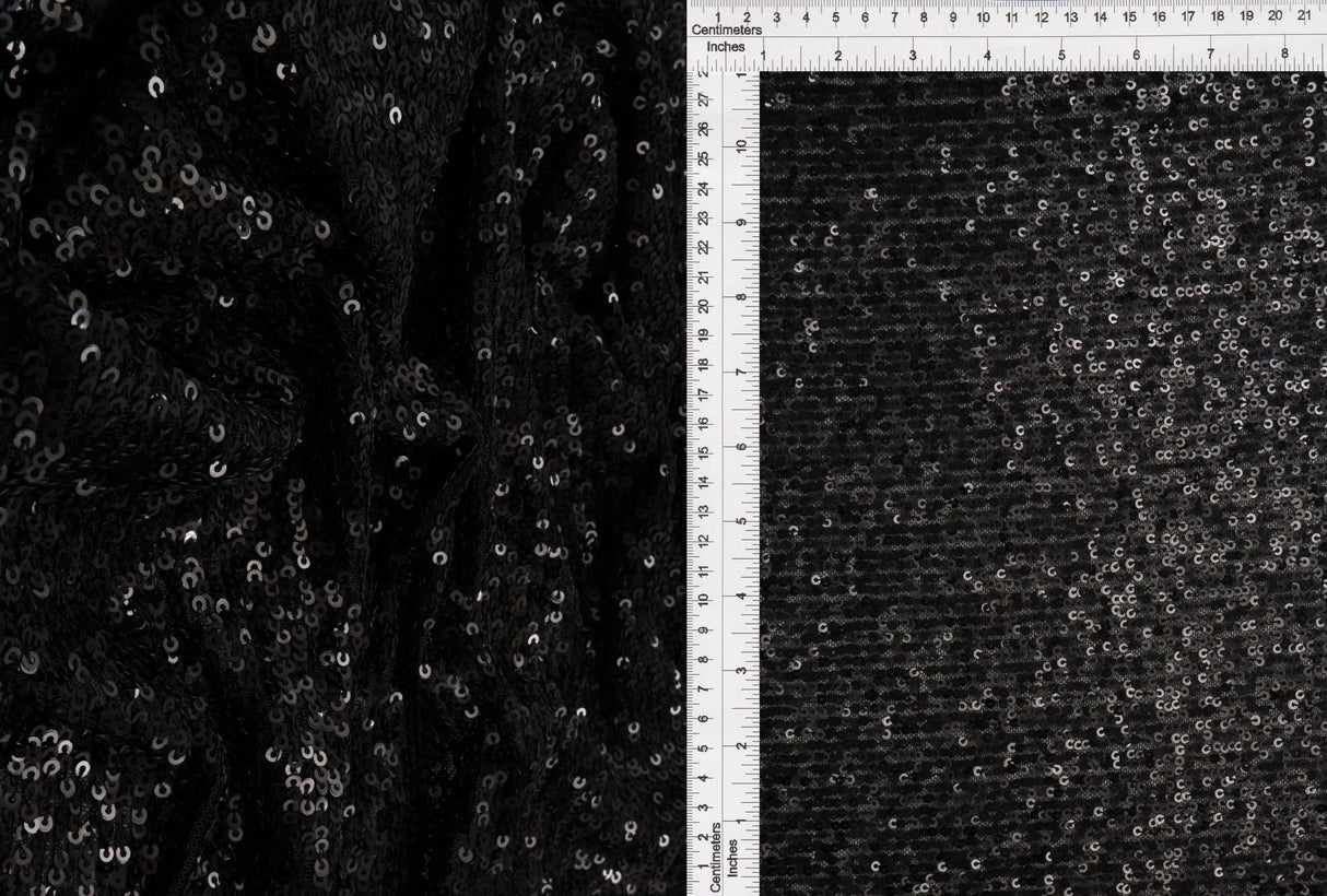 1 Yard, Black Embroidery, Stretch Knit, Embroidered Fabric, Polyester Spandex, Soft Texture, Evening Wear, Decorative Fabric, Apparel Material, 50 Inches, Fabric & Sewing Shop, Fabrics, Apparel Fabric, Fashion, Knits, Kint.Fabricselection