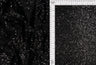 Sequin Embroidered Mesh Knit Black Fabric