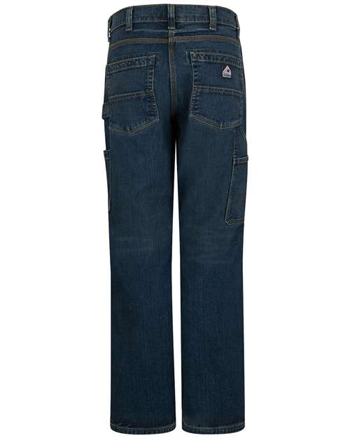 Stretch Denim Dungaree Jeans - Extended Sizes