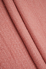 Boucle Knit Wool Blend Lurex Fabric