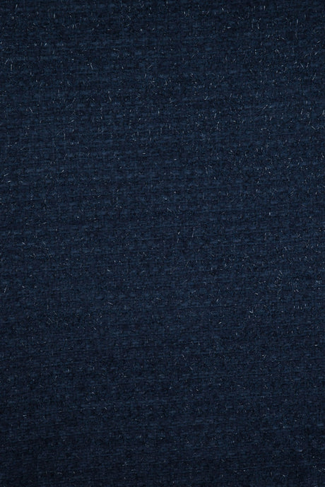 Boucle Knit Wool Blend Lurex Fabric