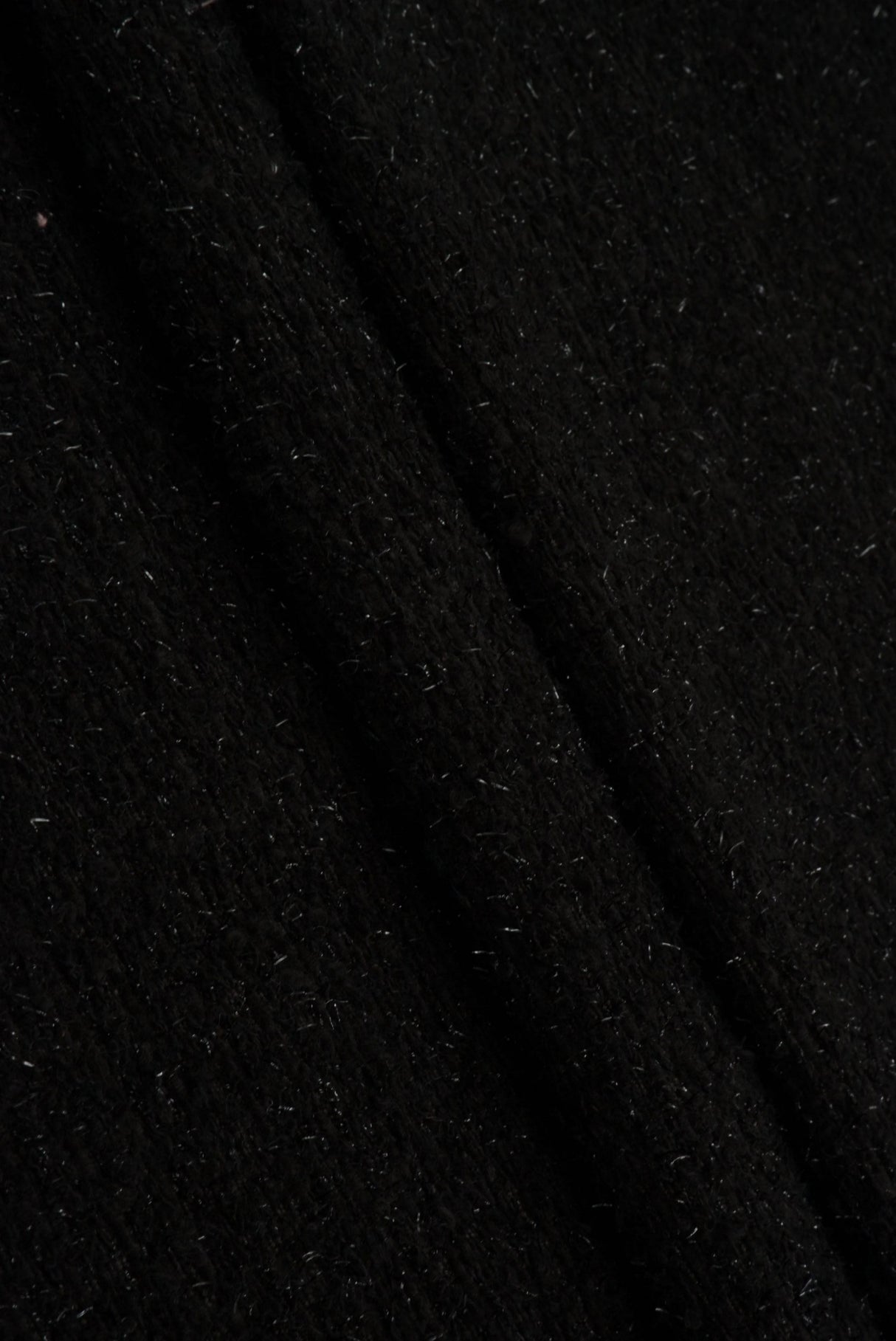 Boucle Knit Wool Blend Lurex Fabric