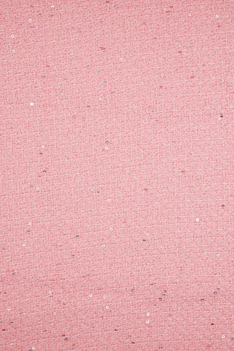 Sequin Lurex Boucle Knit Fabric