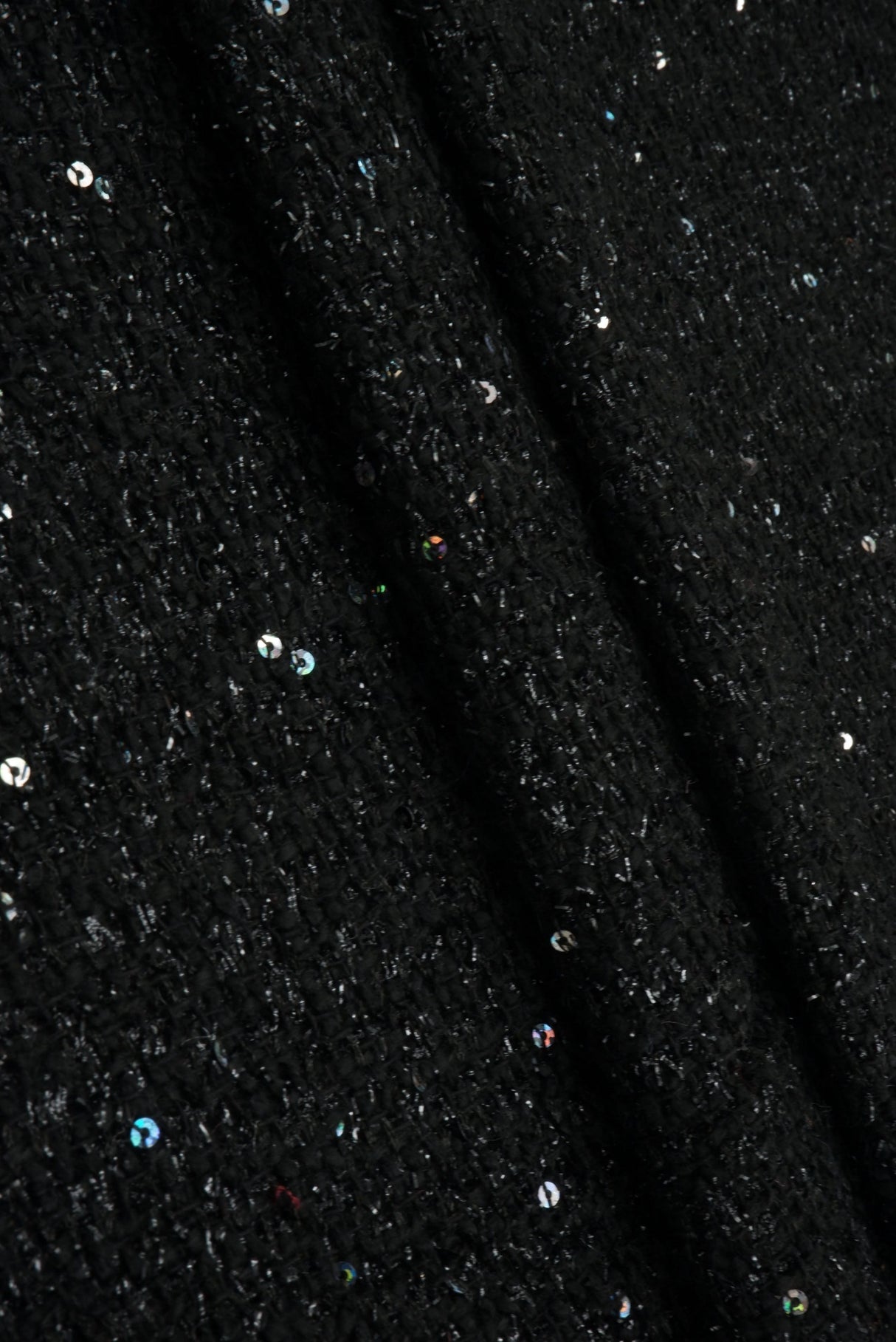 Sequin Lurex Boucle Knit Fabric