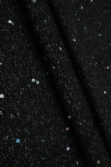 Sequin Lurex Boucle Knit Fabric