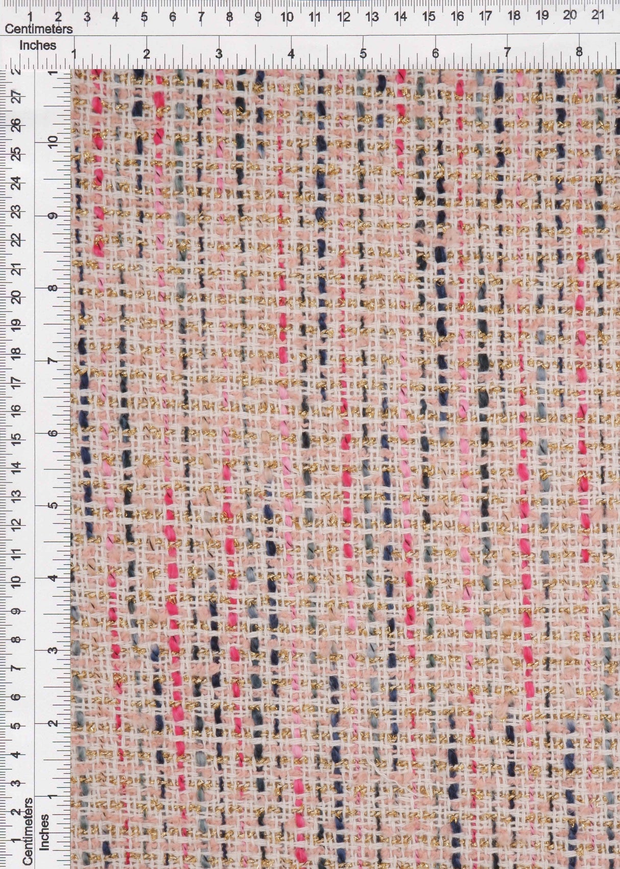 Boucle Knit Fabric with Lurex
