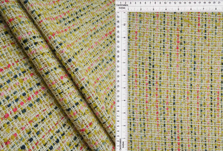 Boucle Knit Fabric with Lurex