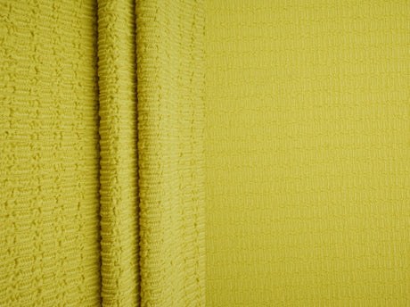 1 Yard Textured Bubble Jersey Crepe Knit Fabric 59 Inch Wide Soft Stretch Drapey Material for Stylish Tops & DIY Sewing