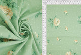 1 Yard Floral Geo Digital Print Poly Cey Fabric, 58/59? Wide 100% Polyester