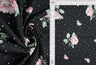 Floral Heart Digital Print Airflow Woven