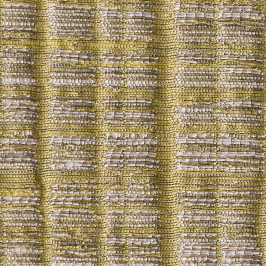 Apple Textured Grid Blended Linen Woven