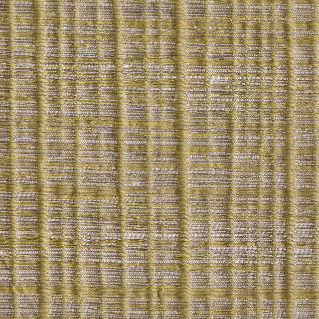Apple Textured Grid Blended Linen Woven