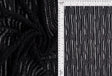 Bubble Lace Fabric Solid Black