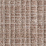 Beige Textured Grid Blended Linen Woven