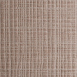 Beige Textured Grid Blended Linen Woven
