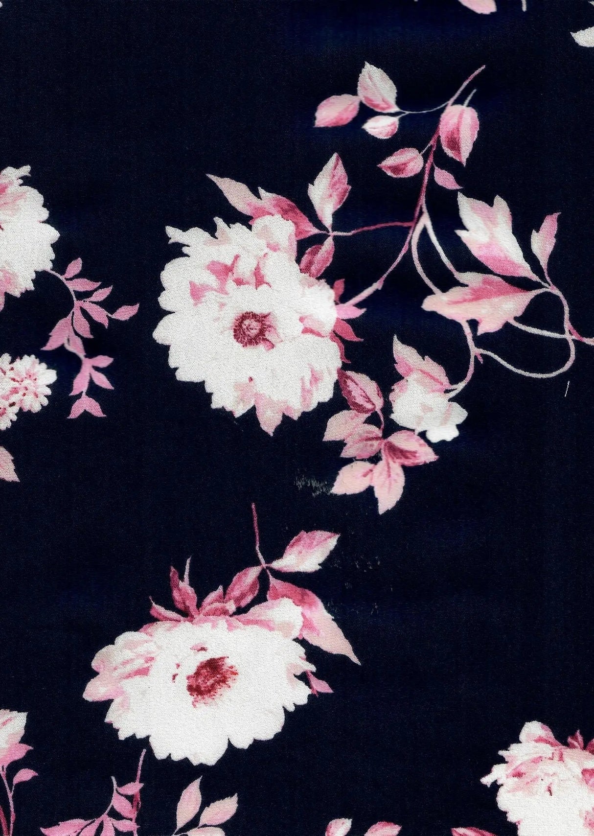 1 Yard Floral Airflow Cey Print Fabric, 58/59? Wide 100% Polyester