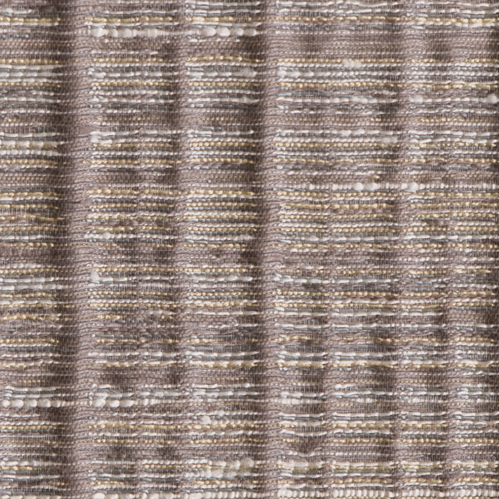 Light Gray Textured Grid Blended Linen Woven