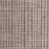 Light Gray Textured Grid Blended Linen Woven