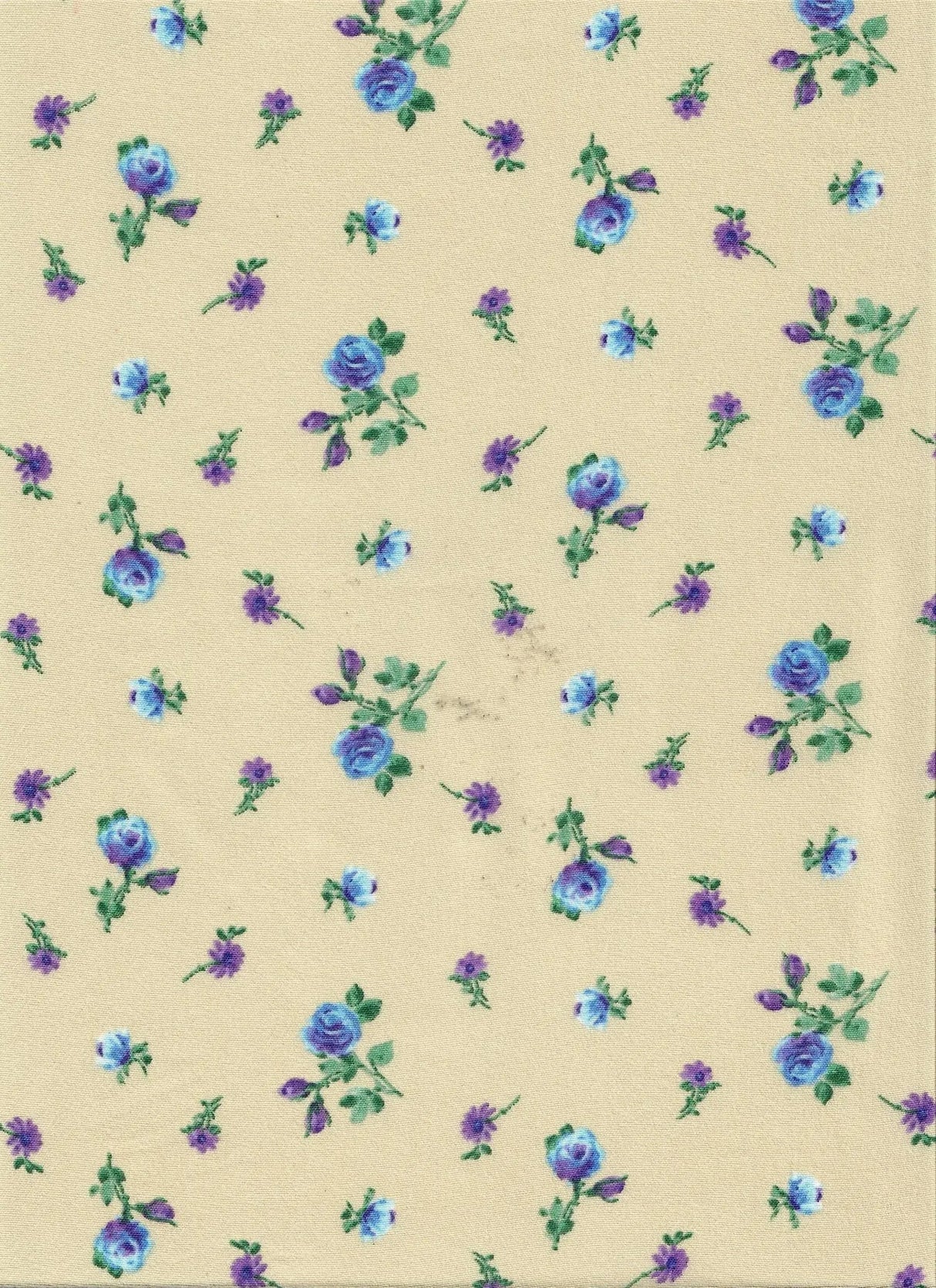 1 Yard Printed Cey Fabric, 58/59? Wide 100% Polyester