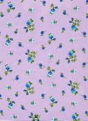 1 yarda de tela tejida ligera con estampado floral pequeño CEY, 58/59 pulgadas de ancho  