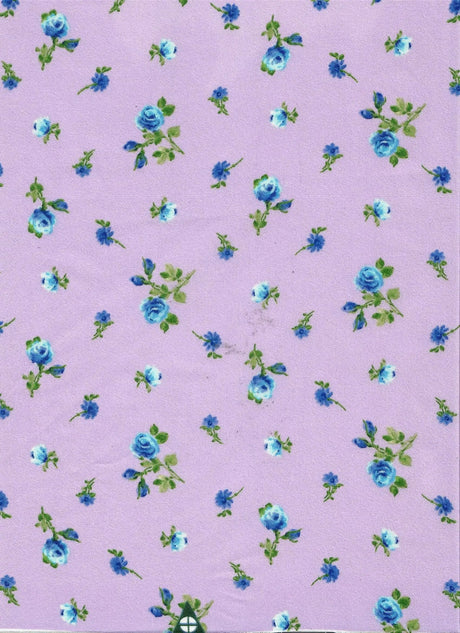 Ditsy Floral Cey Woven Fabric 100% Polyester, 58/59" Wide for Apparel & Decor