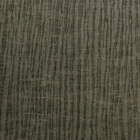Dark Gray Organic Stripes Polyester-Cotton Woven