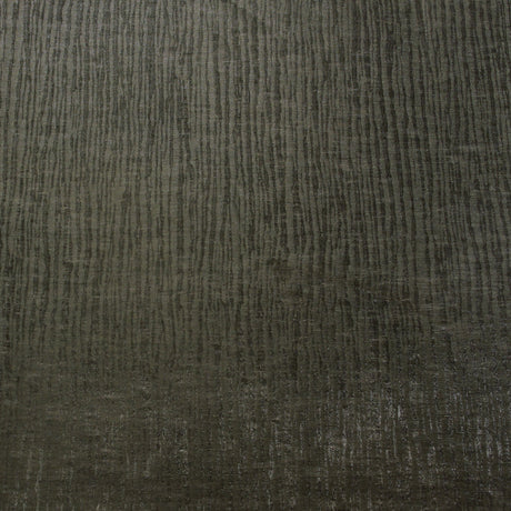 Dark Gray Organic Stripes Polyester-Cotton Woven
