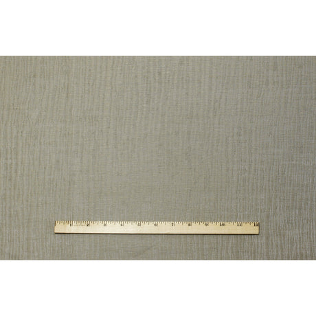 Beige Organic Stripes Polyester-Cotton Woven