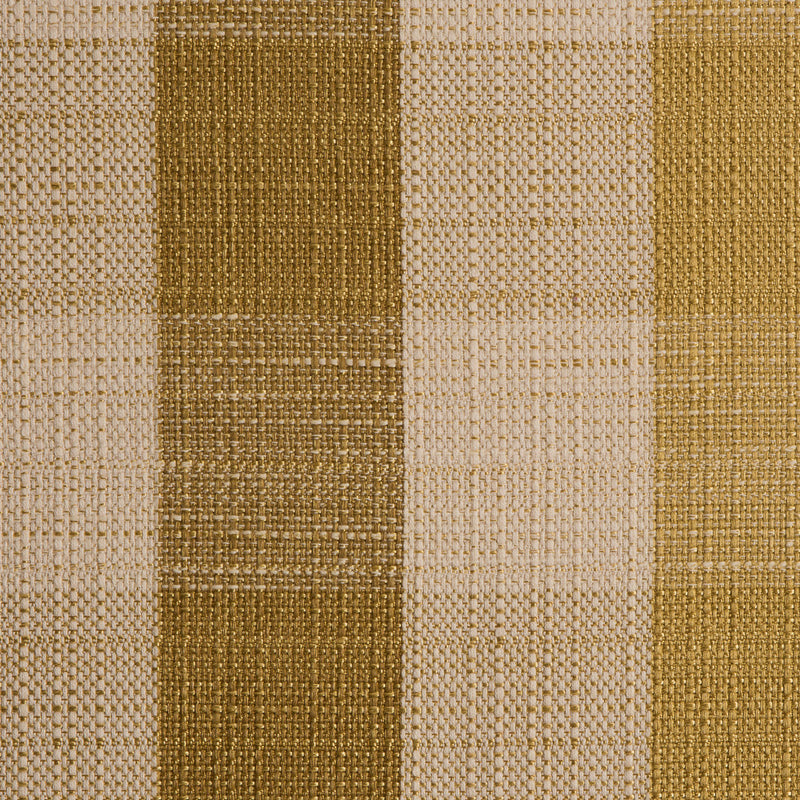 Chartreuse Buffalo Checks Blended Woven