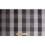 Gray Buffalo Checks Blended Woven