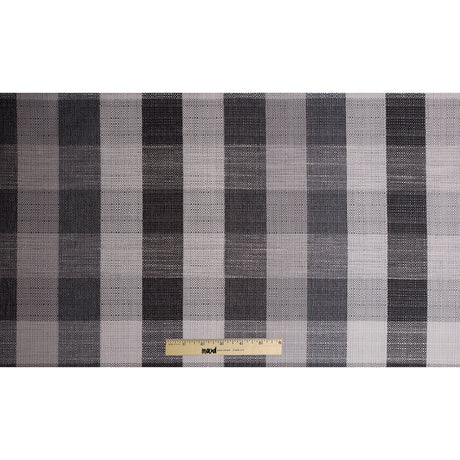 Gray Buffalo Checks Blended Woven