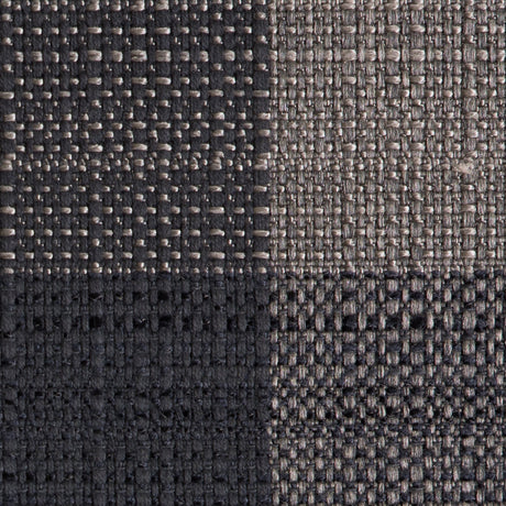 Dark Gray Buffalo Checks Blended Woven