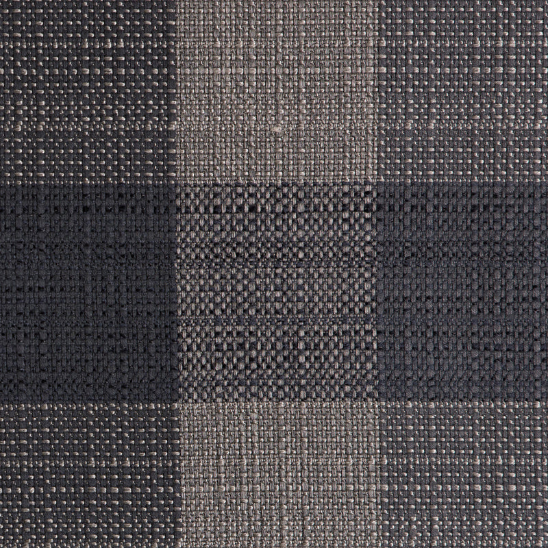 Dark Gray Buffalo Checks Blended Woven