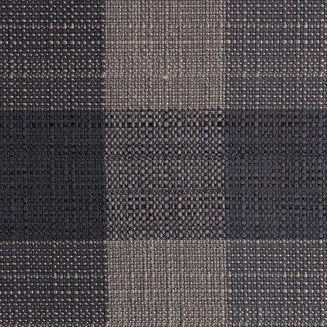 Dark Gray Buffalo Checks Blended Woven