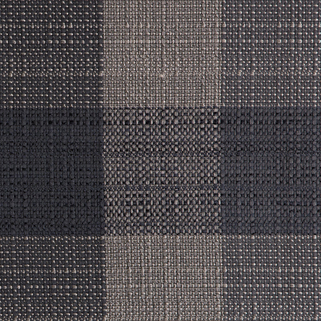 Dark Gray Buffalo Checks Blended Woven