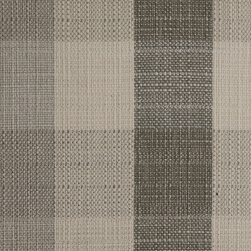 Stone Buffalo Checks Blended Woven