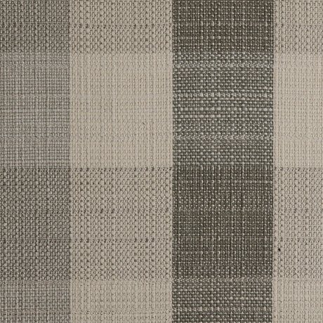 Stone Buffalo Checks Blended Woven