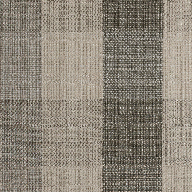 Stone Buffalo Checks Blended Woven