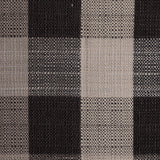Charcoal Buffalo Checks Blended Woven