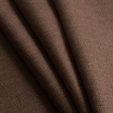 Brown Polyester-Viscose Woven