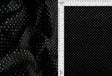 Velvet Polka Dot Glitter Stretch Knit Fabric