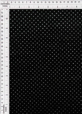Velvet Polka Dot Glitter Stretch Knit Fabric