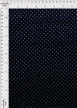 Velvet Polka Dot Glitter Stretch Knit Fabric