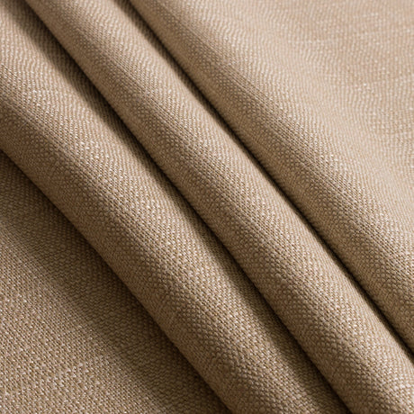 Beige Polyester-Viscose Woven