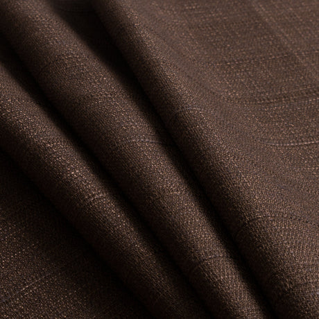 Chocolate Polyester-Viscose Woven